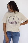 American Vintage Motorcycle Graphic Tee