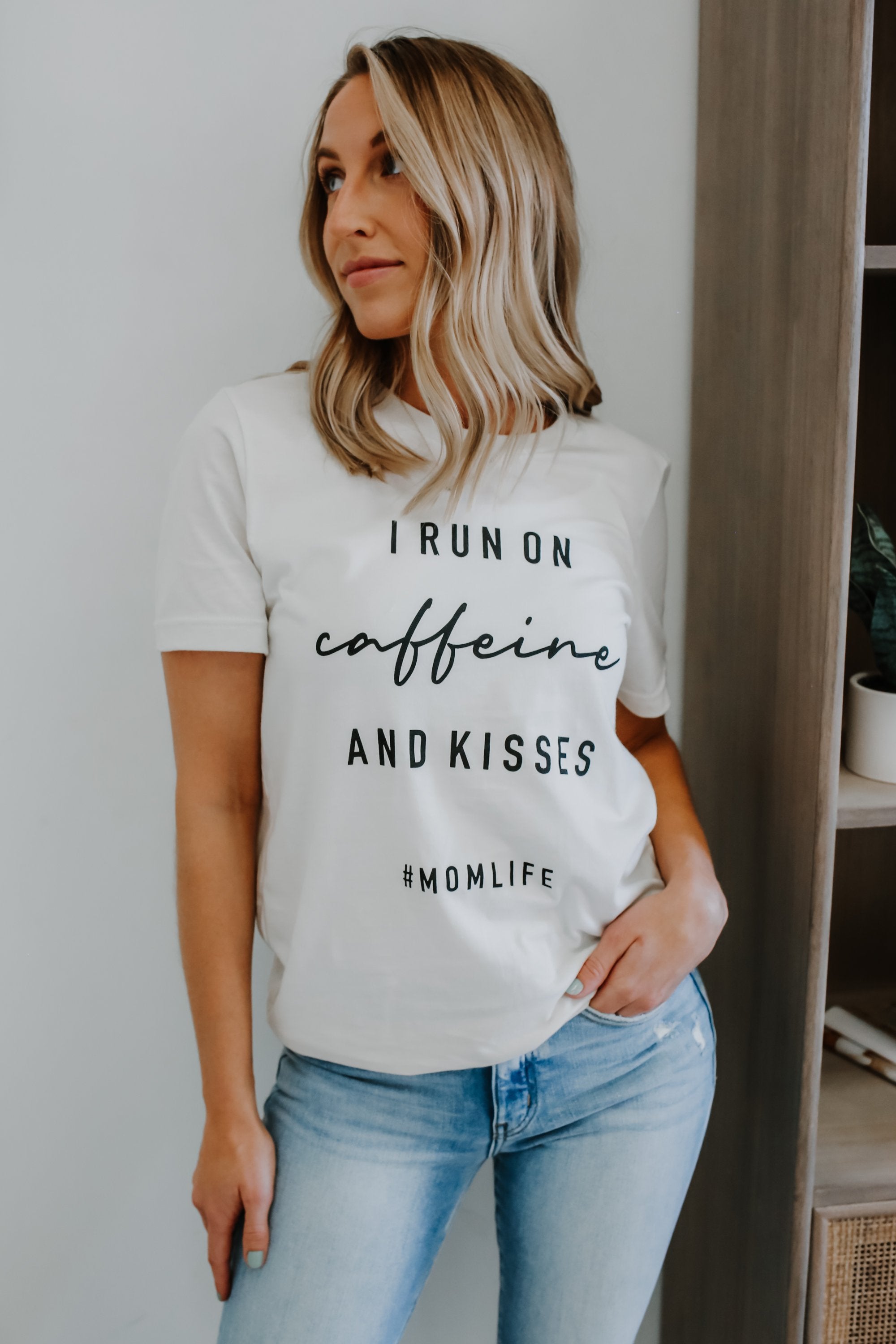 Caffeine & Kisses Graphic Tee