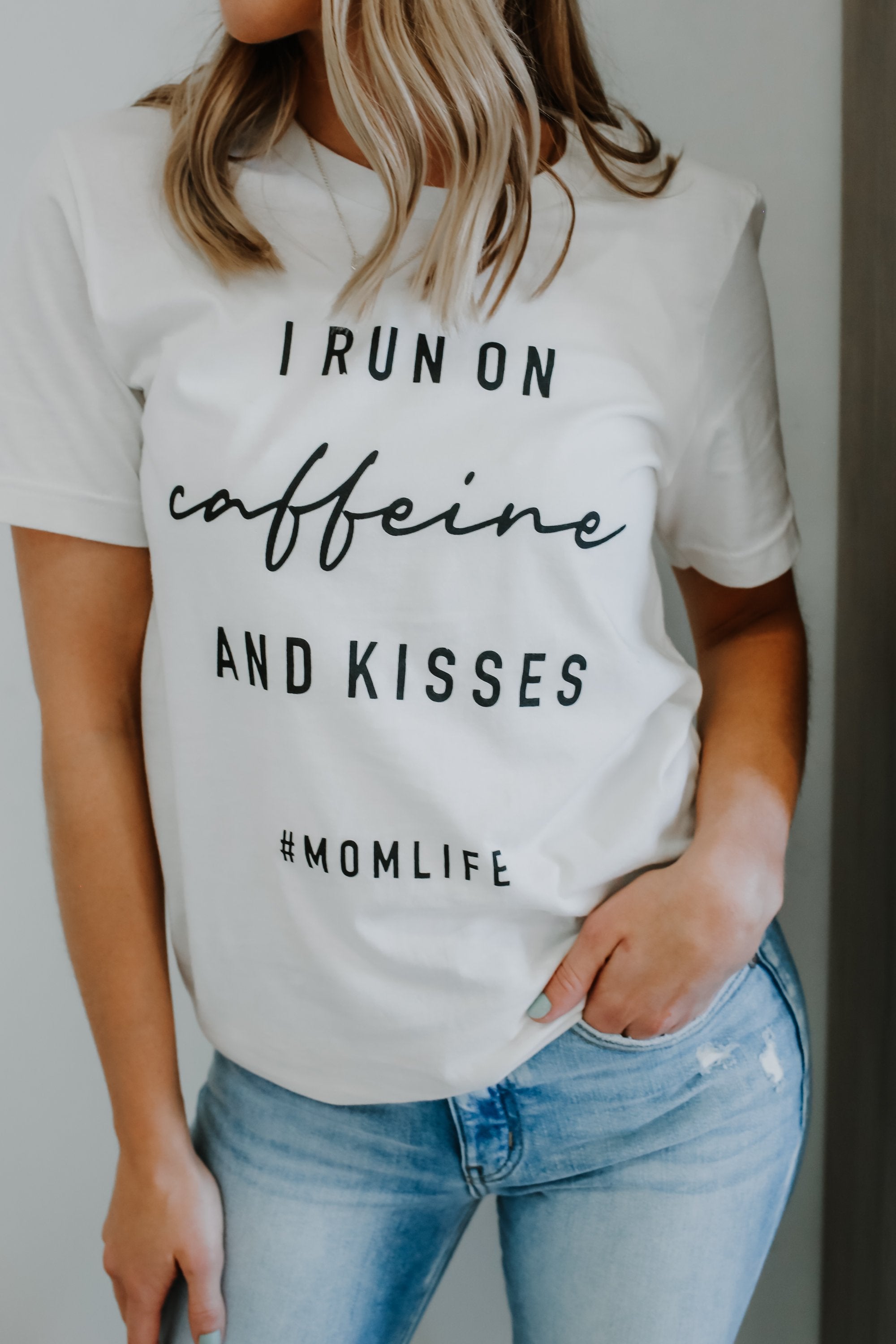 Caffeine & Kisses Graphic Tee