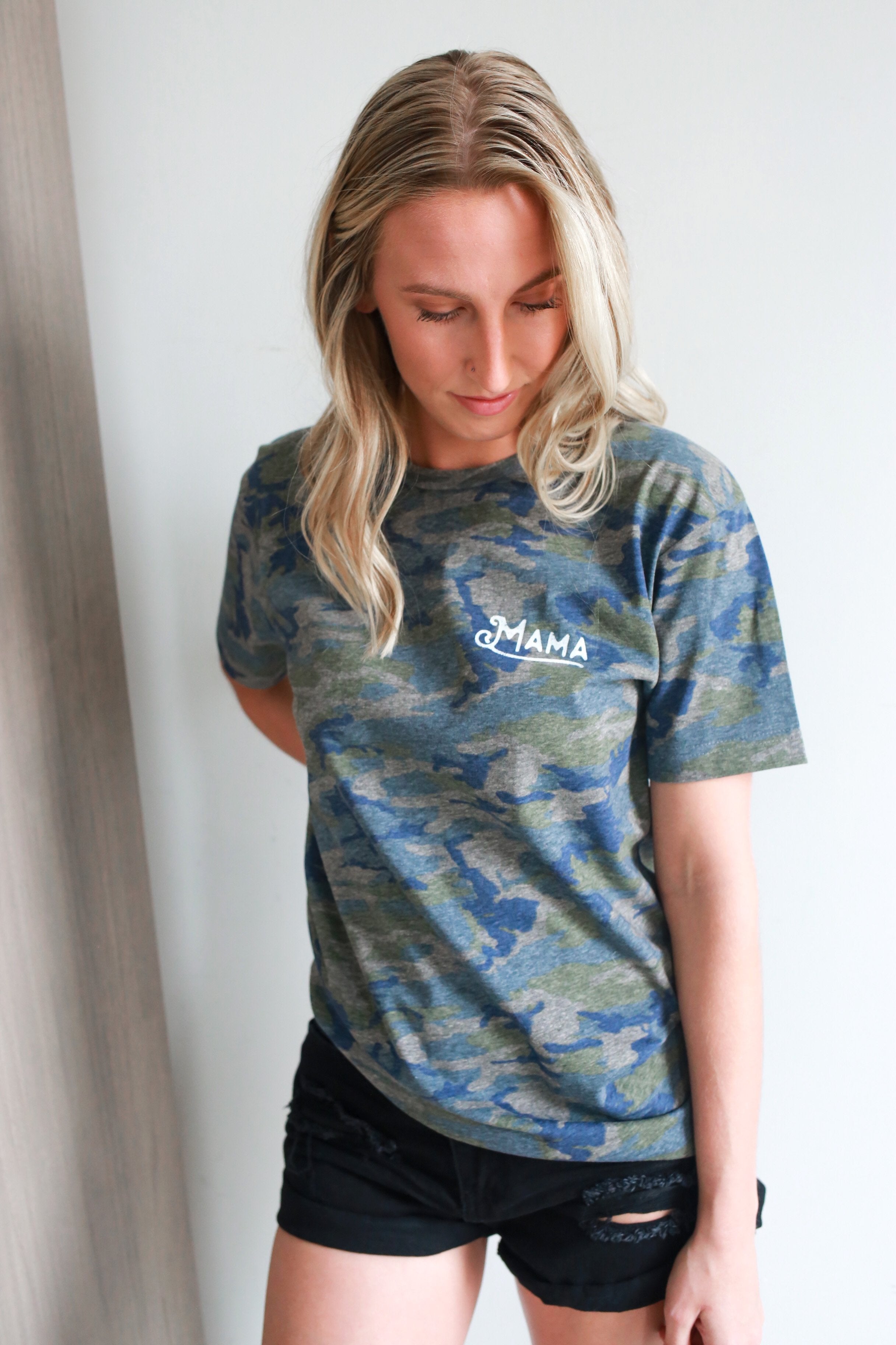 Camo Mama Graphic Tee