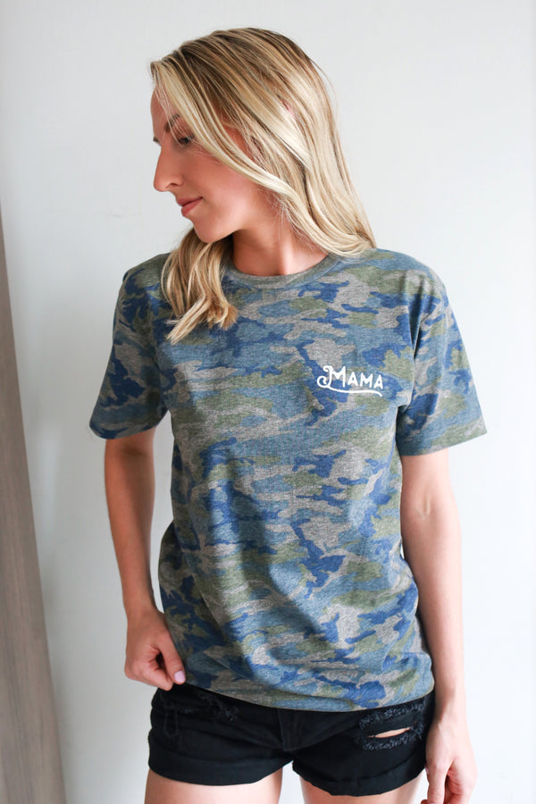 Camo Mama Graphic Tee