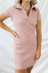 Cute Choice Dress - Blush