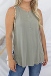 Effortless Lifestyle Tank - Light Sage