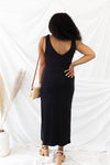 Favorite Idea Midi Dress - Black