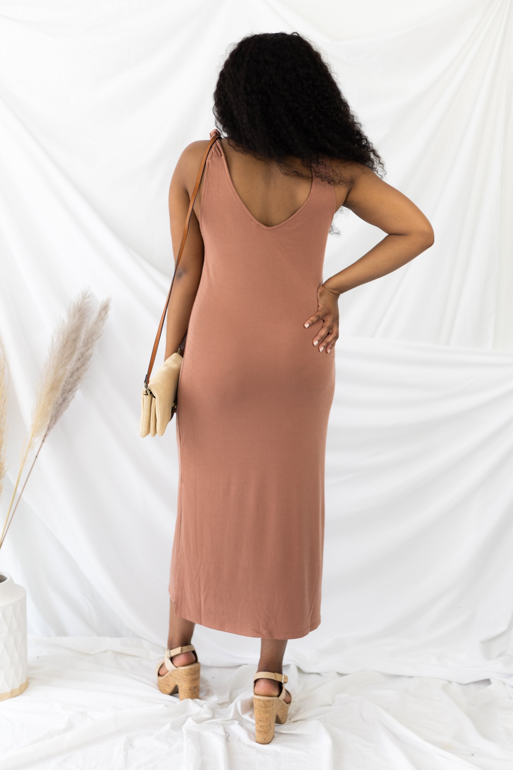 Favorite Idea Midi Dress - Spice