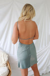 Feeling Flattered Dress - Dusty Sage