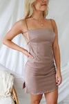 Feeling Flattered Dress - Mocha