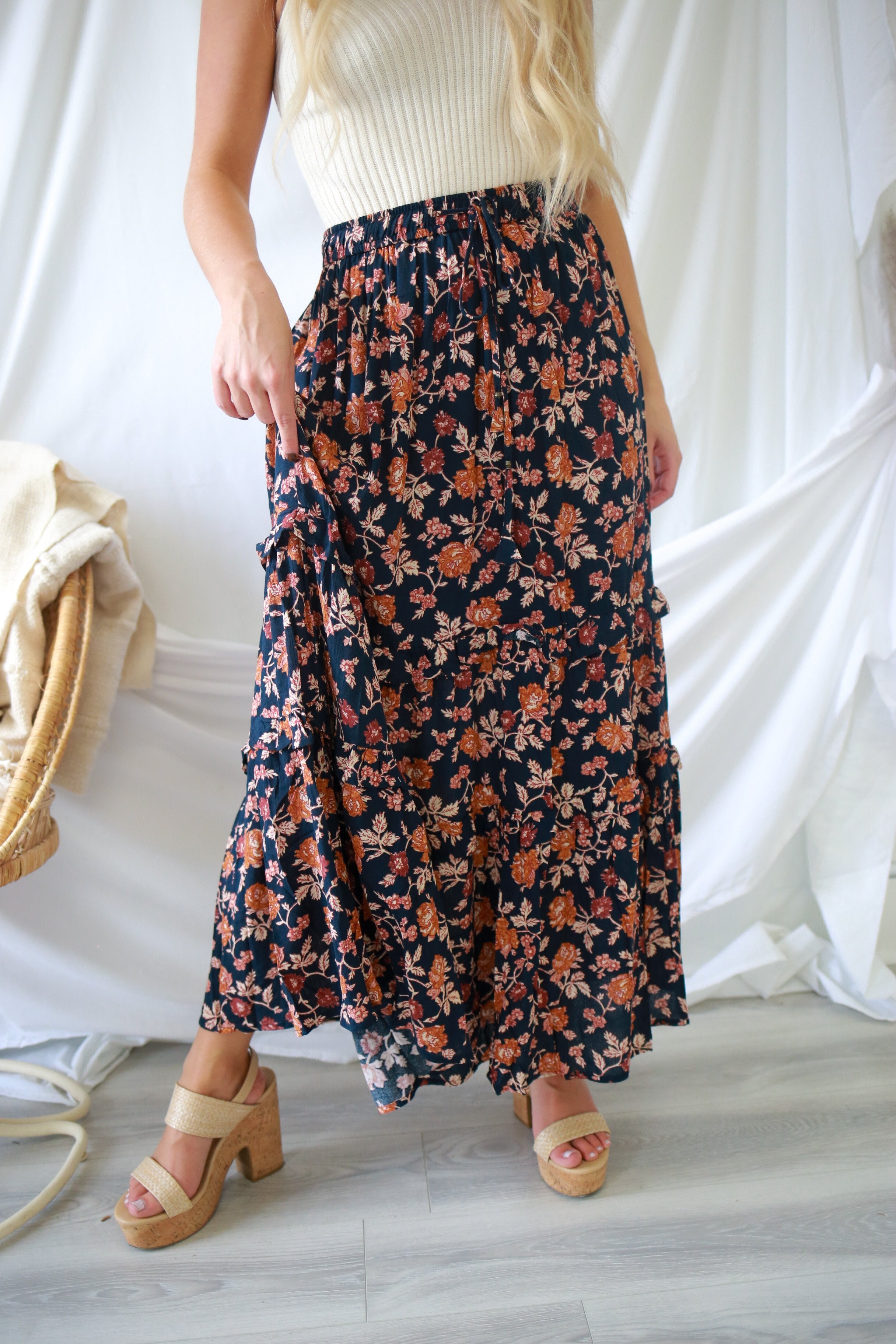 Gracious Ways Maxi Skirt