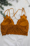 Love Affair Bralette - Goldenrod