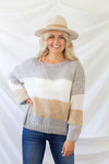 On My Block Sweater - Heather Grey