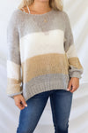 On My Block Sweater - Heather Grey