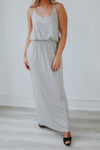 My Perfect Day Maxi Dress - Heather Grey