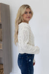 New Fascination Cropped Sweater - Ivory