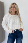 New Fascination Cropped Sweater - Ivory