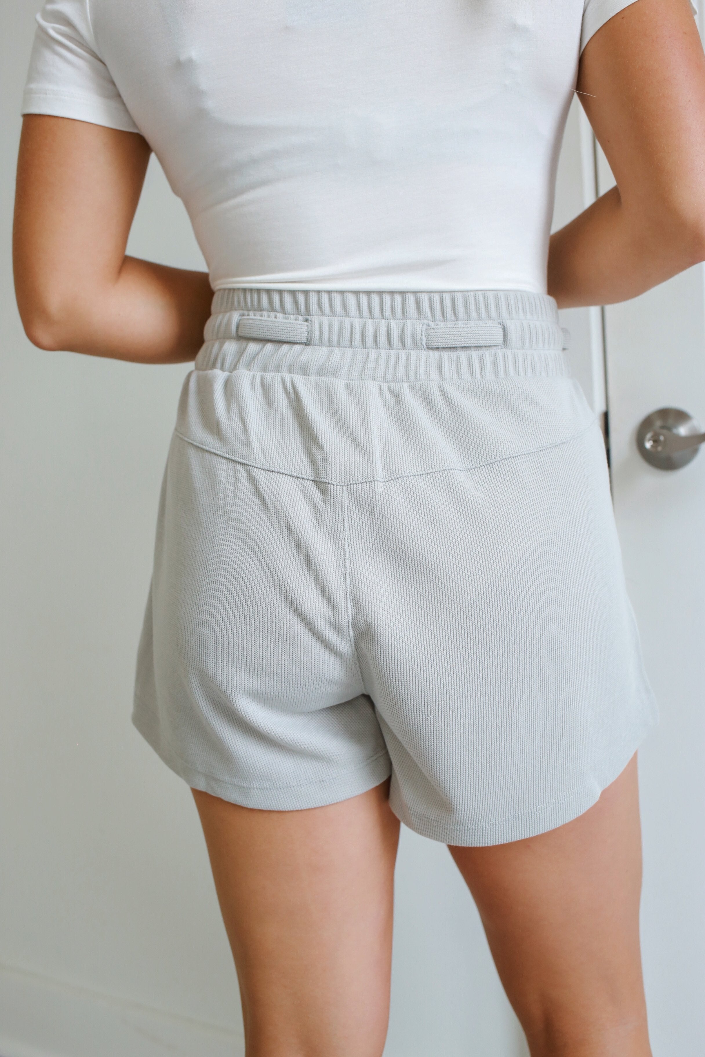 Ready To Lounge Shorts - Light Grey