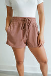 Ready To Lounge Shorts - Mauve