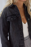 Santa Monica Denim Jacket - Black