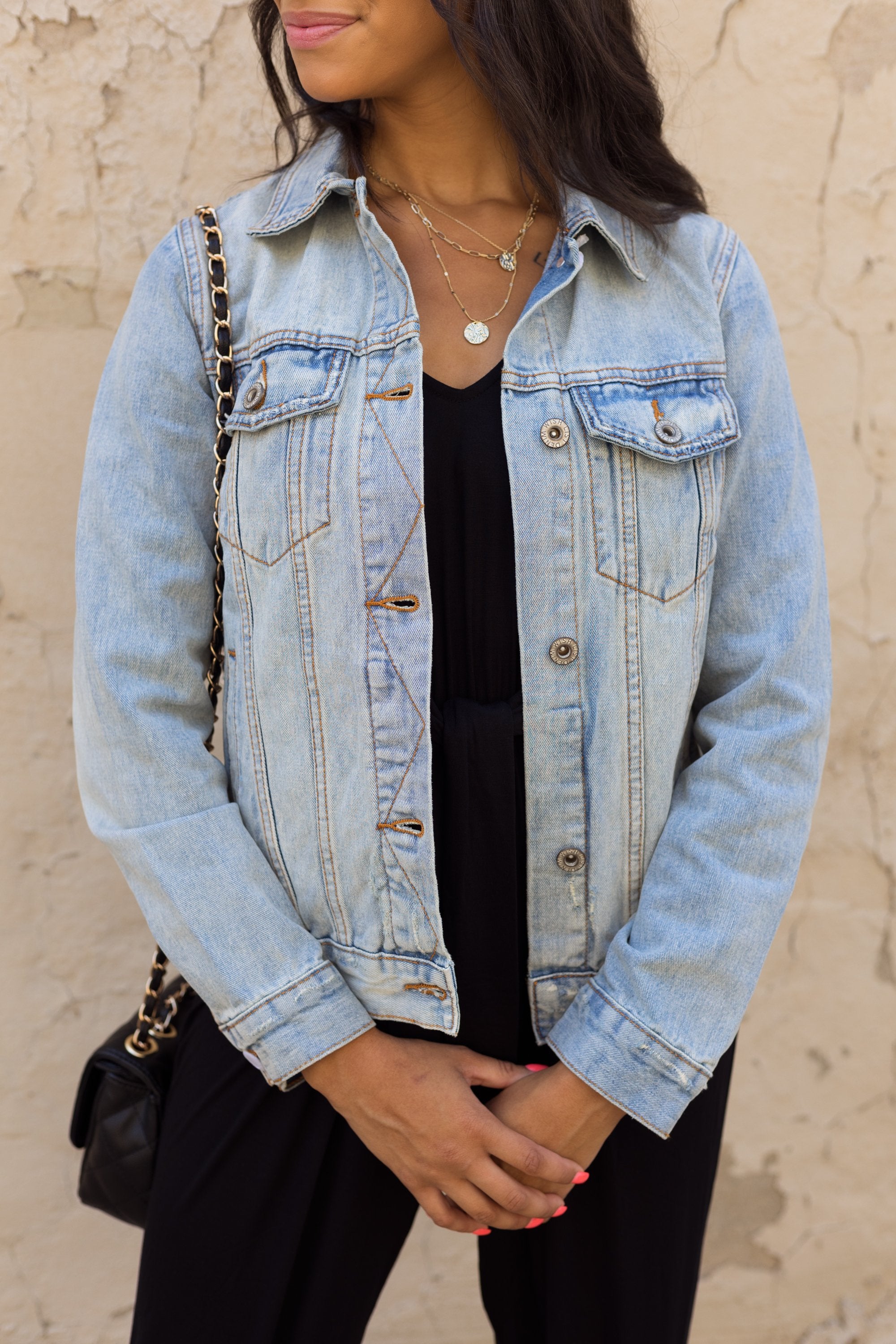 Santa Monica Denim Jacket - Light Wash