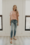Simpler Times Tee - Blush