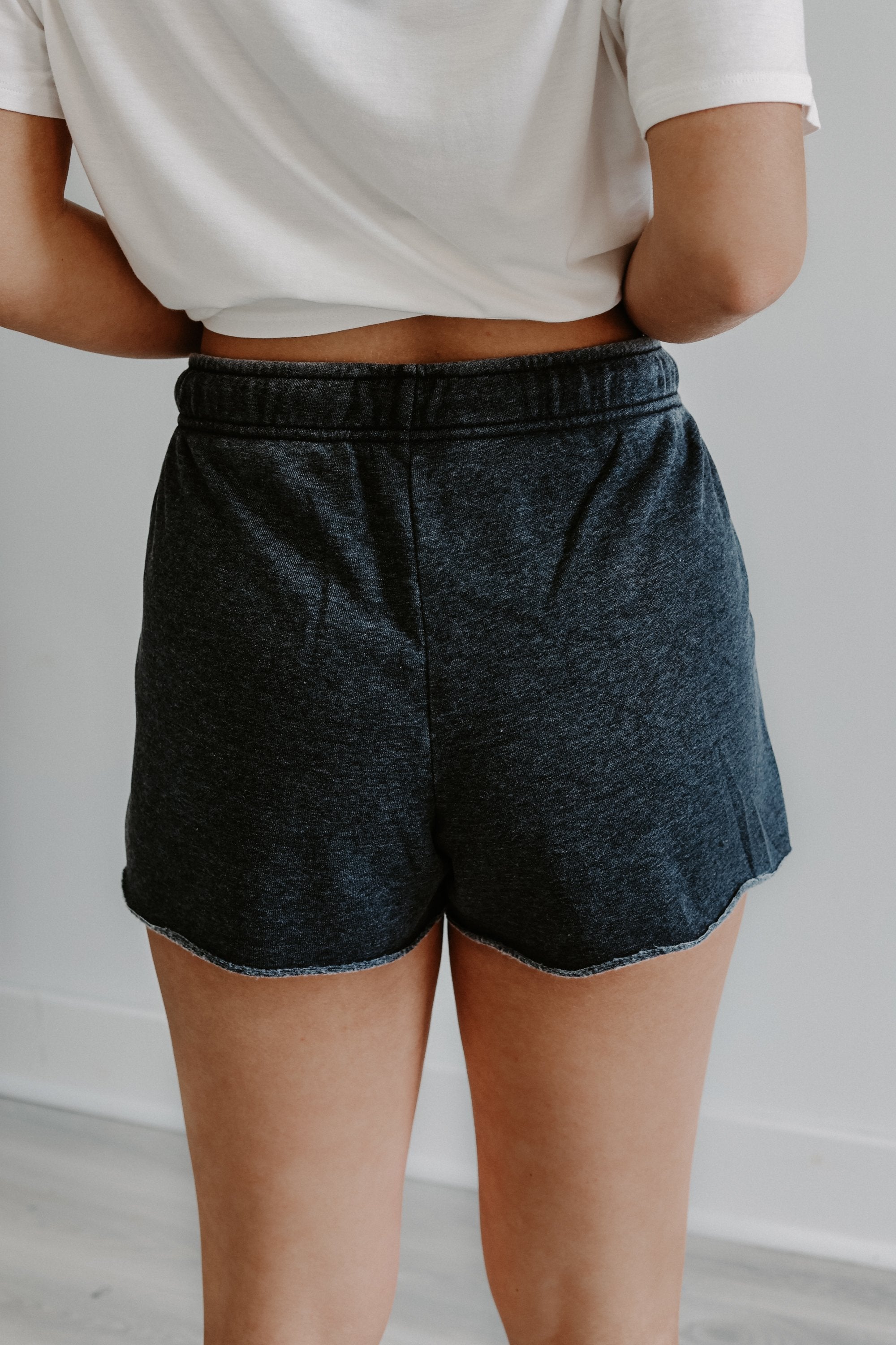 Time To Relax Shorts - Charcoal