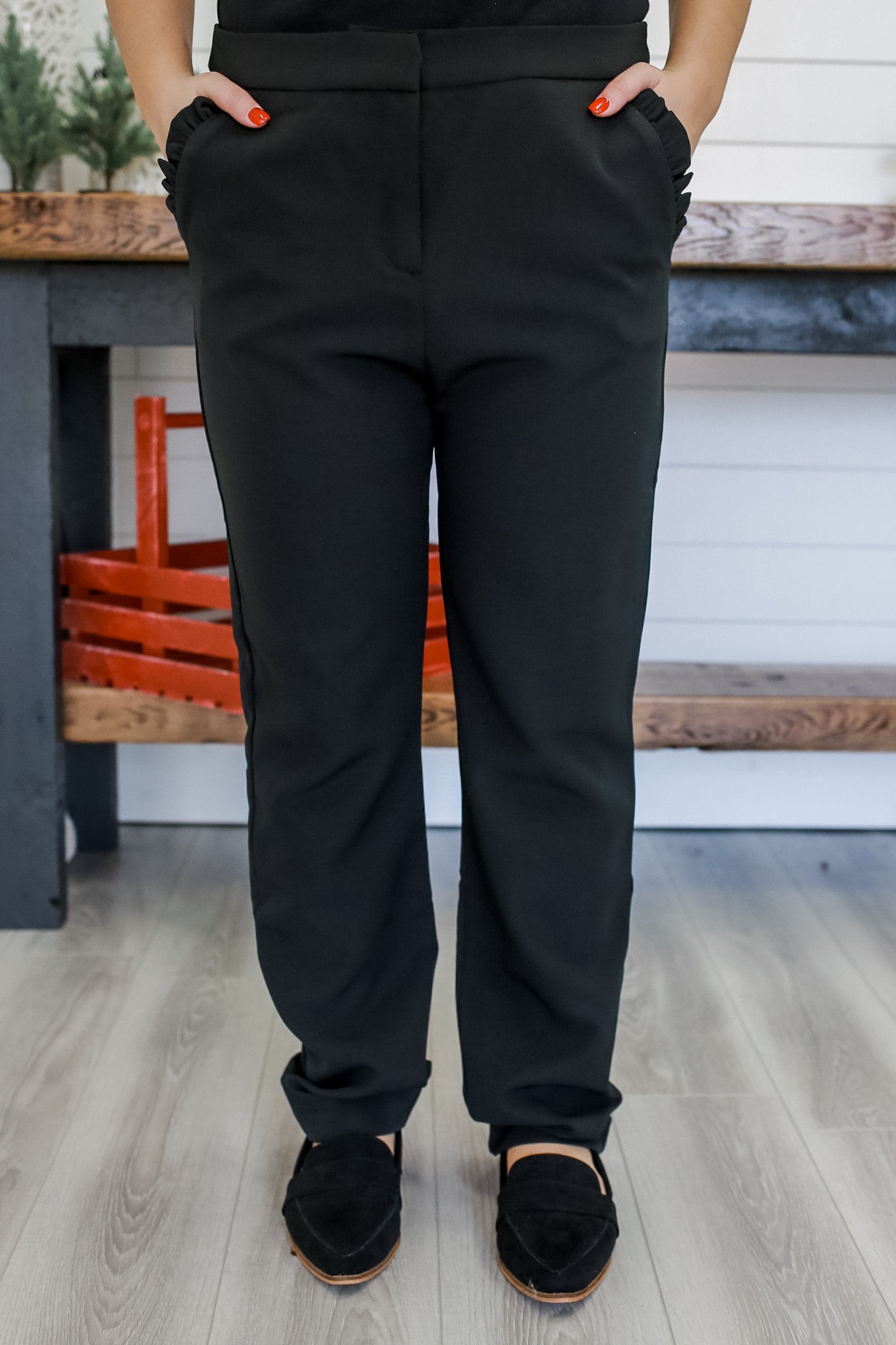 Updated Status Pants - Black