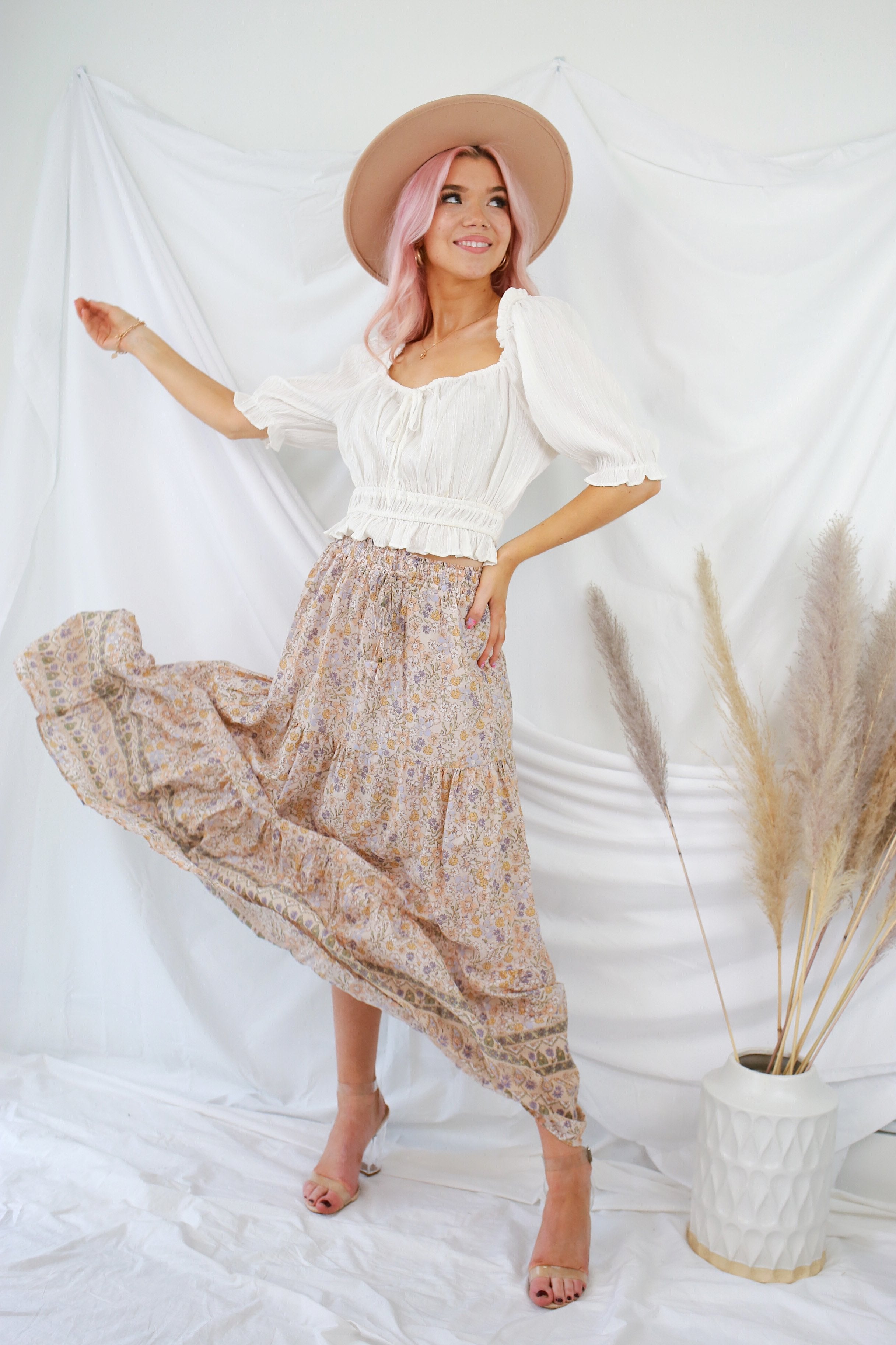 What Makes You Happy Maxi Skirt