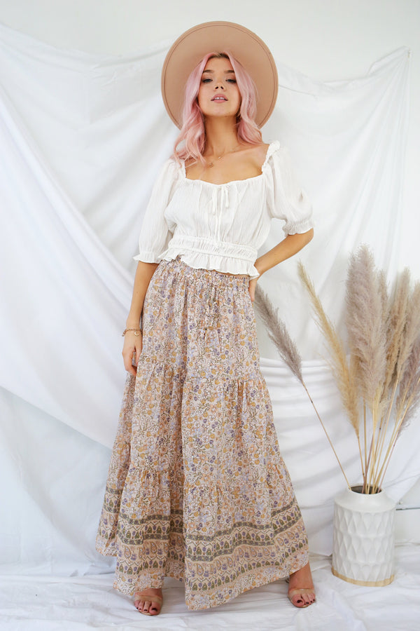 What Makes You Happy Maxi Skirt