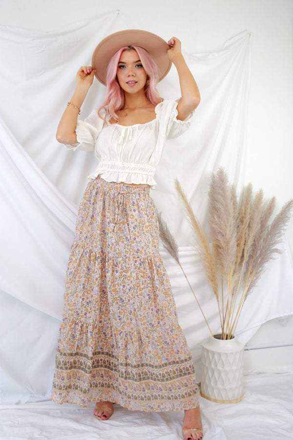What Makes You Happy Maxi Skirt