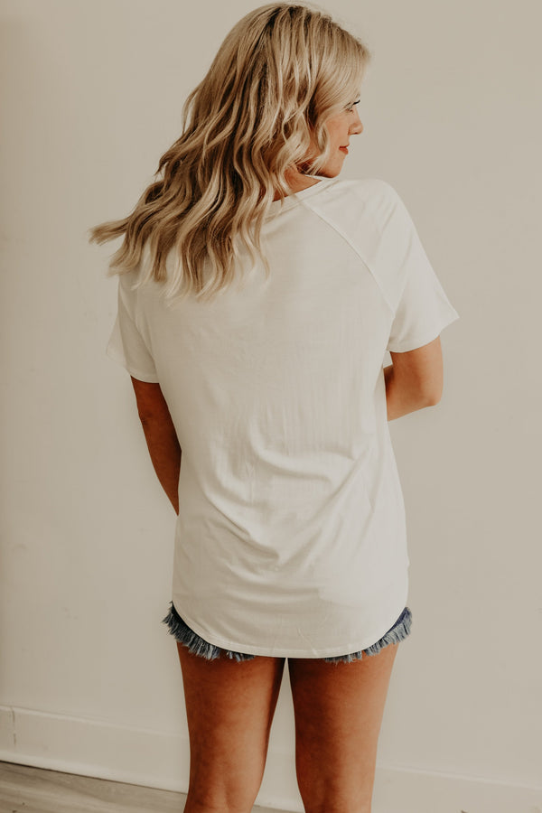 Work In Progress Tee - Ivory