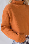 Write Me A Poem Sweater - Pumpkin