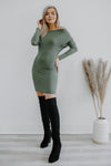 Cause For Celebration Dress - Olive